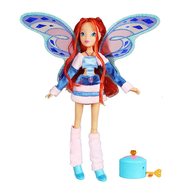 Fairy Rainbow Colorful Girl Doll Action Figures