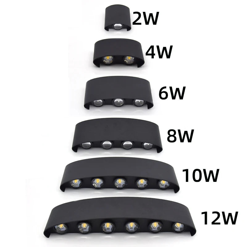 LED Plastic Indoor Modern Nordic Sconce