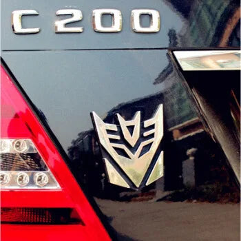 Transformers 3D Car Badge Emblem