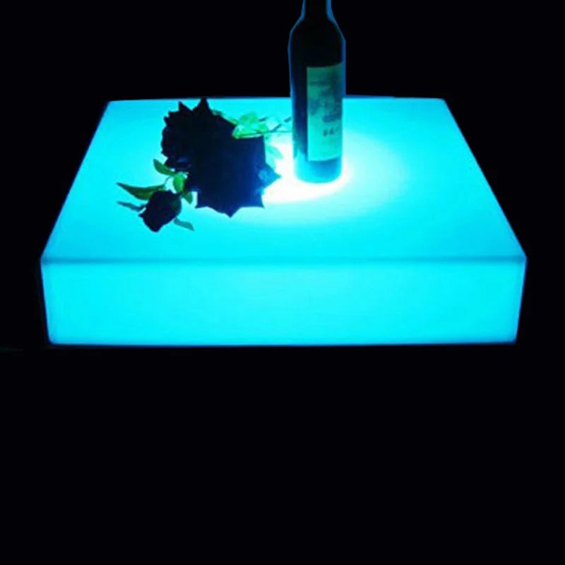 Rechargeable LED Bar Table
