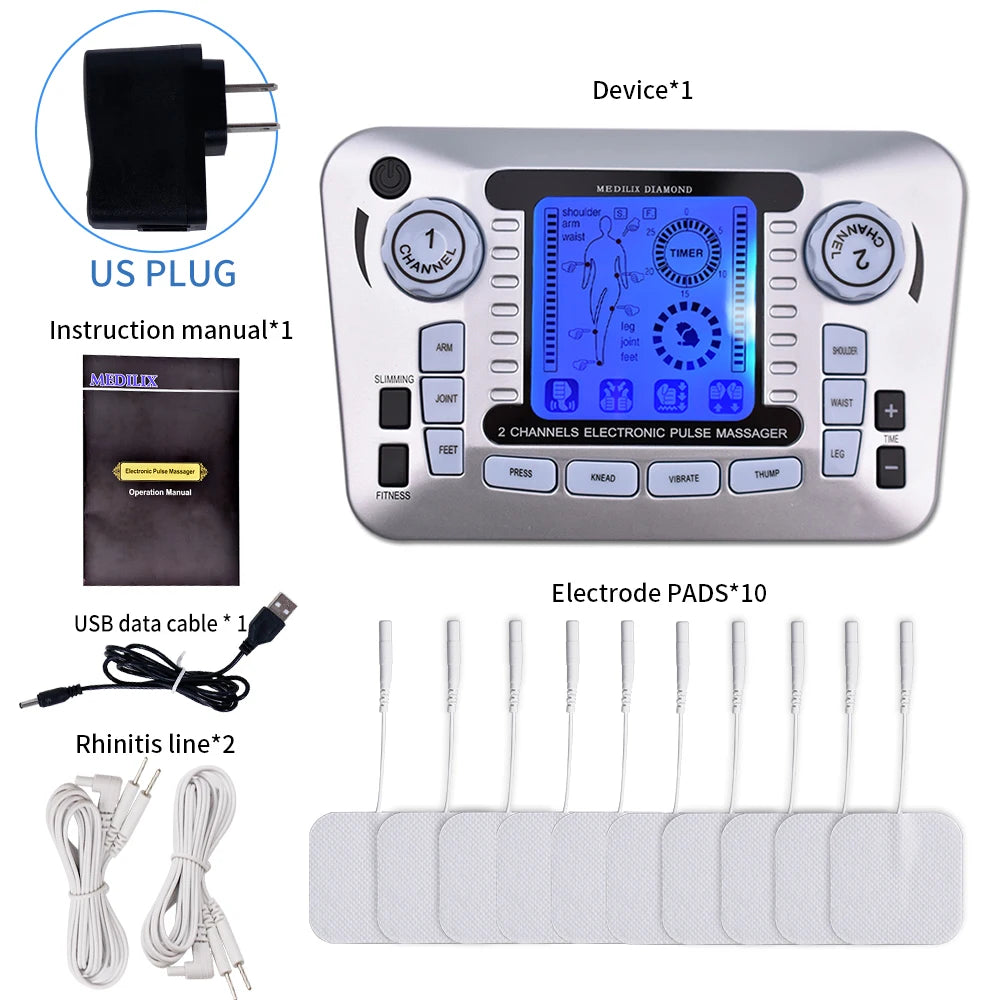 Massager Muscle Stimulator Acupuncture Physiotherapy Machine