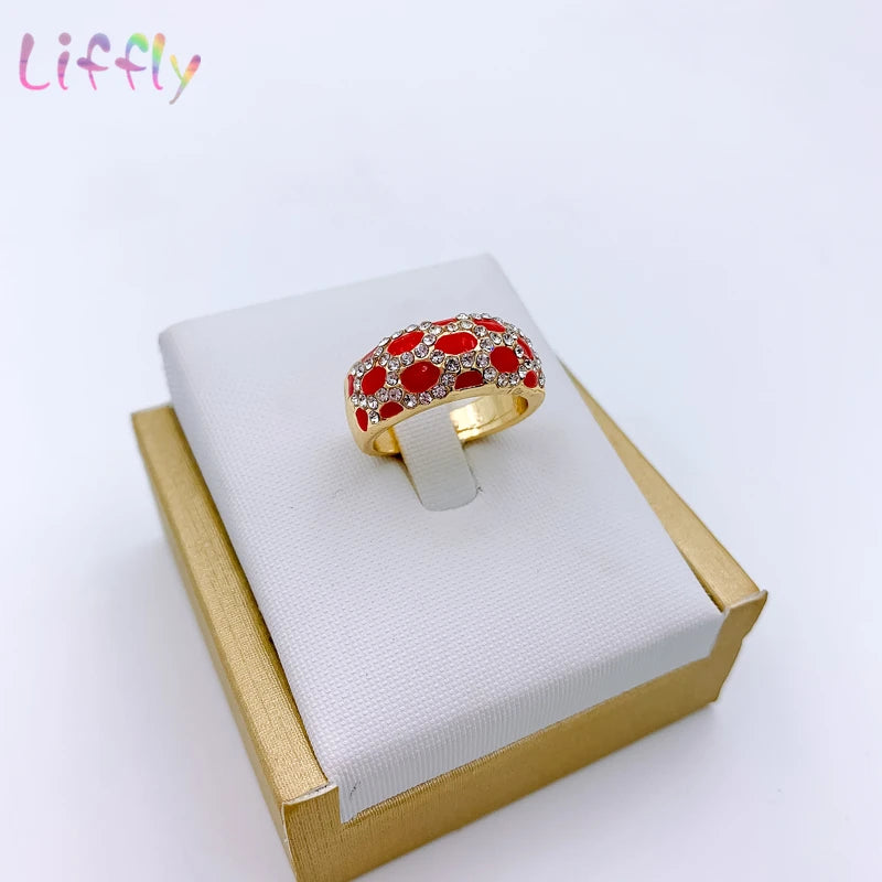 African Jewelry Sets Necklace Bracelet Earrings Rings for Women