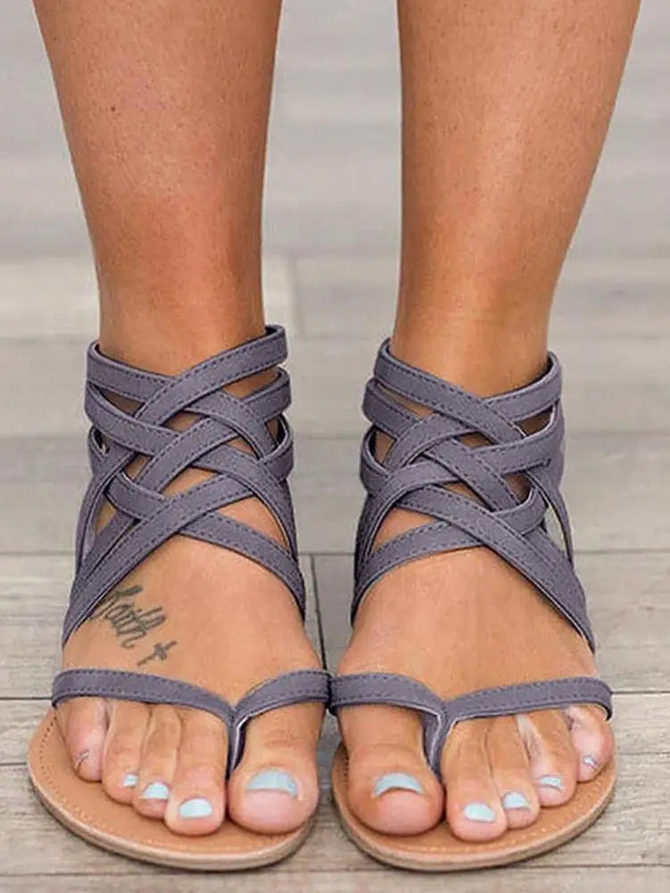 Sandals Open Toe Roman Summer Beach Shoes