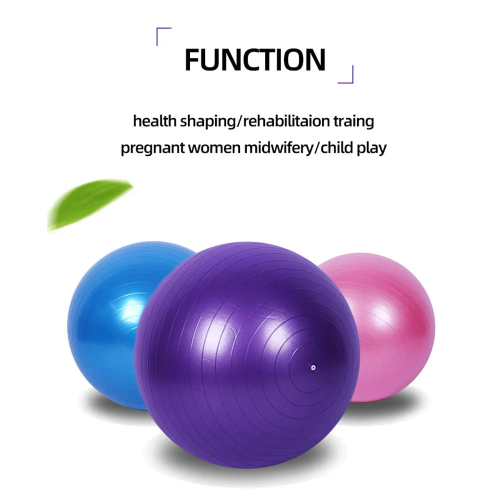 PVC Fitness Yoga Ball Thickened Explosion-proof