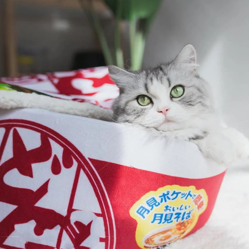 Funny Noodles Small Dog Bed House