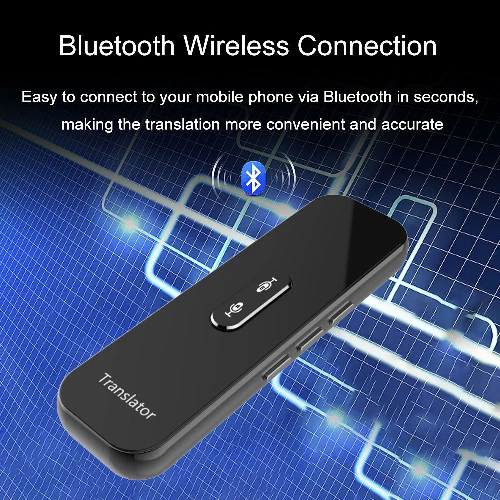 HGDO Mini Wireless Smart Translator 68 Languages