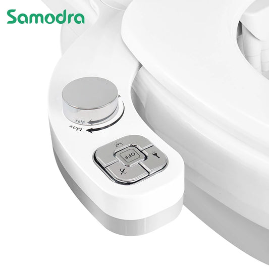 New Bidet Toilet Seat Attachment Ultra-Thin 3 Functions