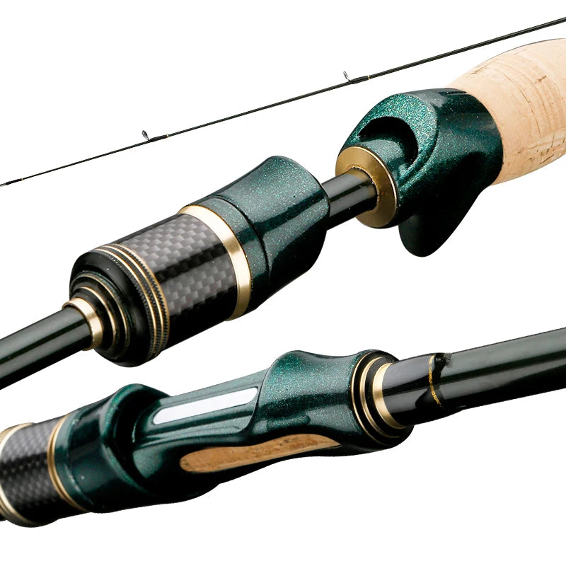 CEMREO Spinning Casting Carbon Fishing Rod 4-5 Sections