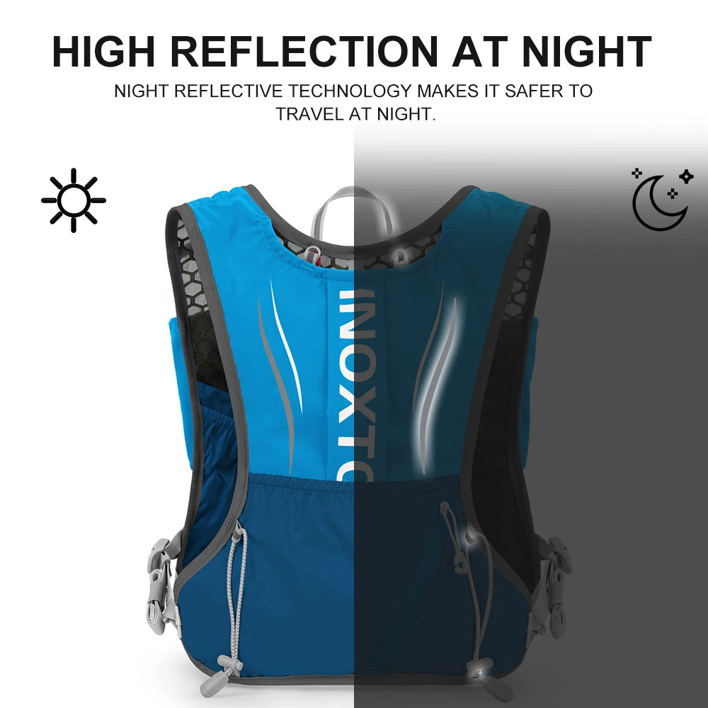 INOXTO Men's Women's Sports Backpack Marathon Moisturizing Vest