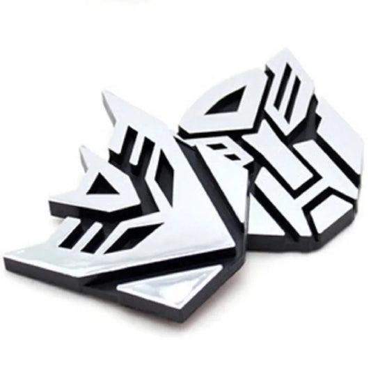 Transformers 3D Car Badge Emblem