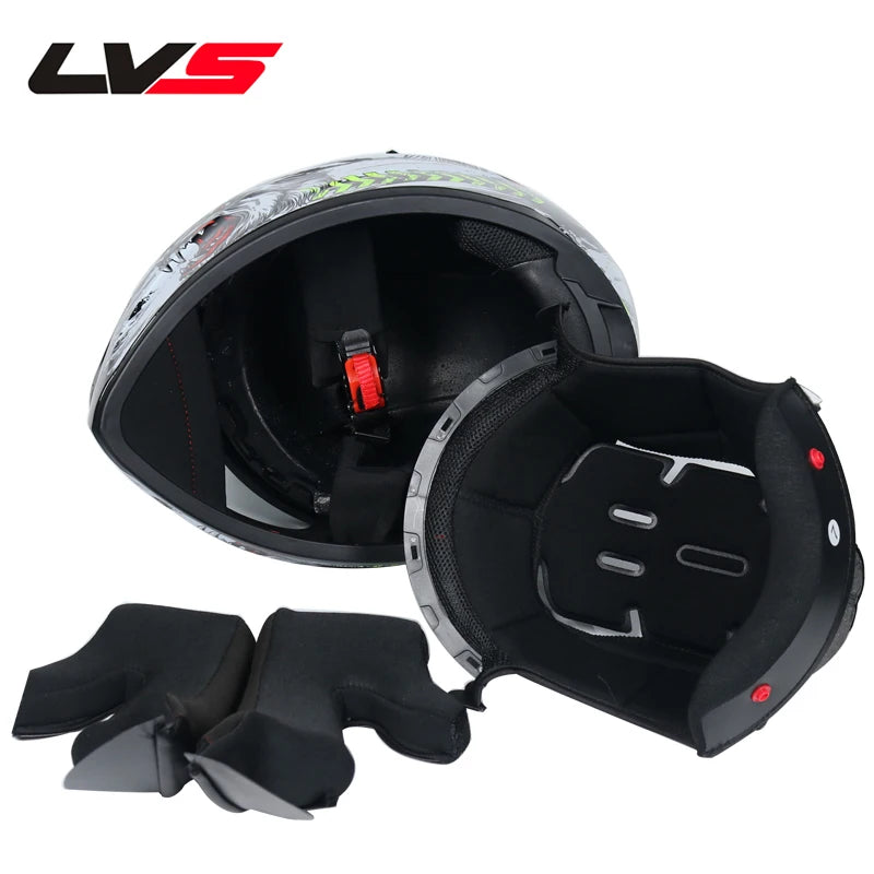 Full Face Double Visor Racing Helmet