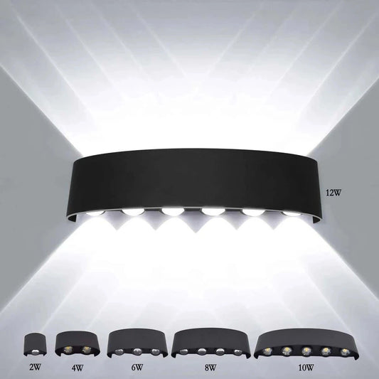 LED Plastic Indoor Modern Nordic Sconce
