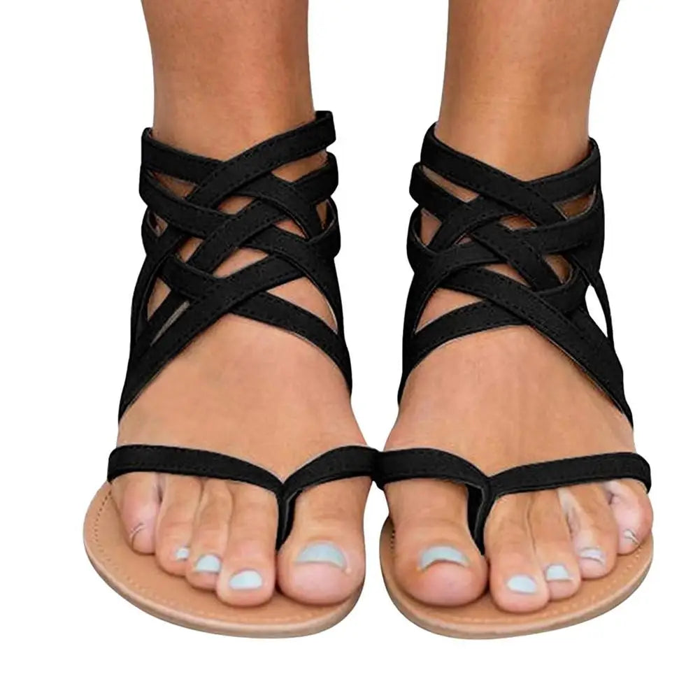 Sandals Open Toe Roman Summer Beach Shoes