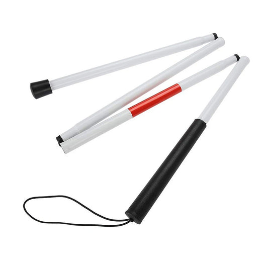 Aluminum Folding Cane Reflective Walking Stick