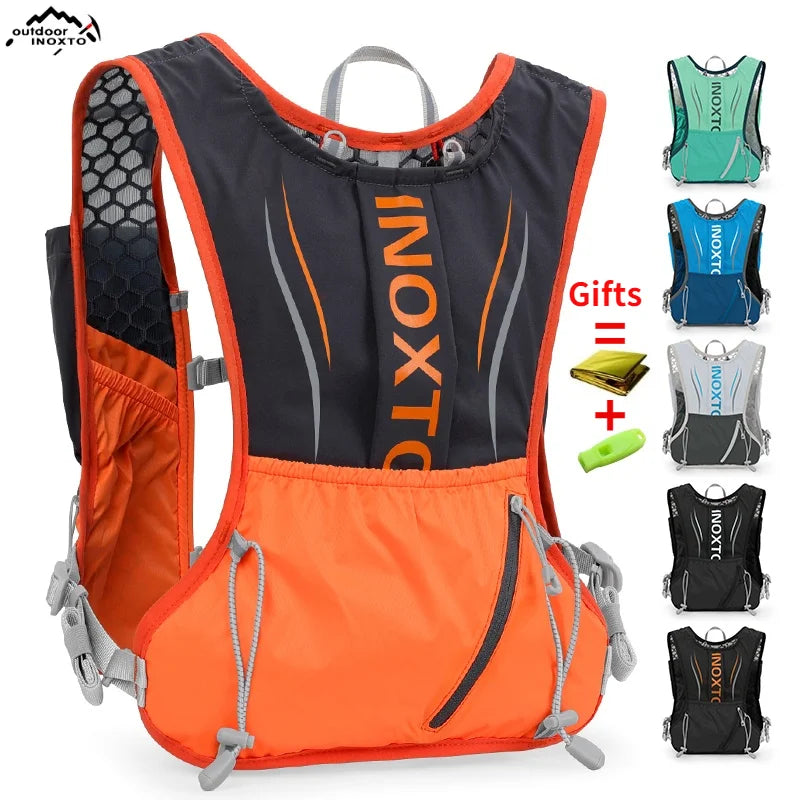 INOXTO Men's Women's Sports Backpack Marathon Moisturizing Vest