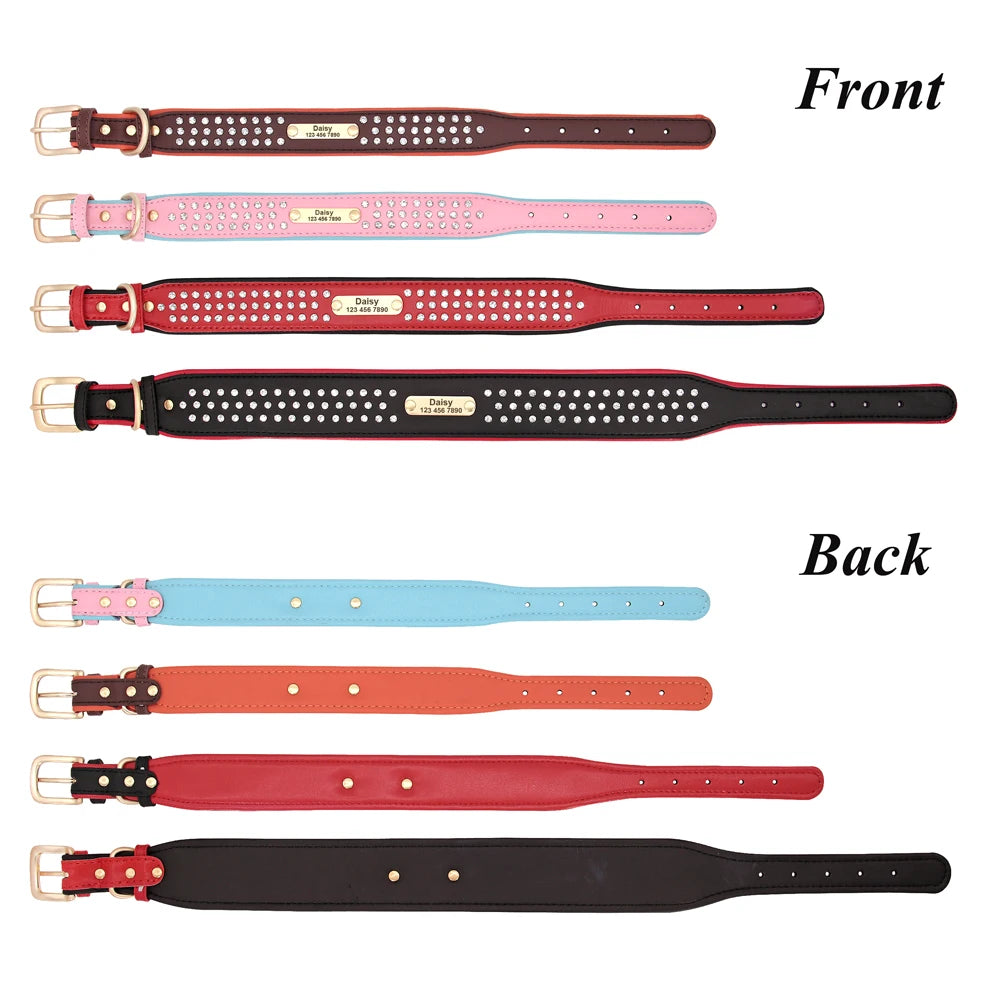 Personalized Dog Collar For Medium Large Dogs