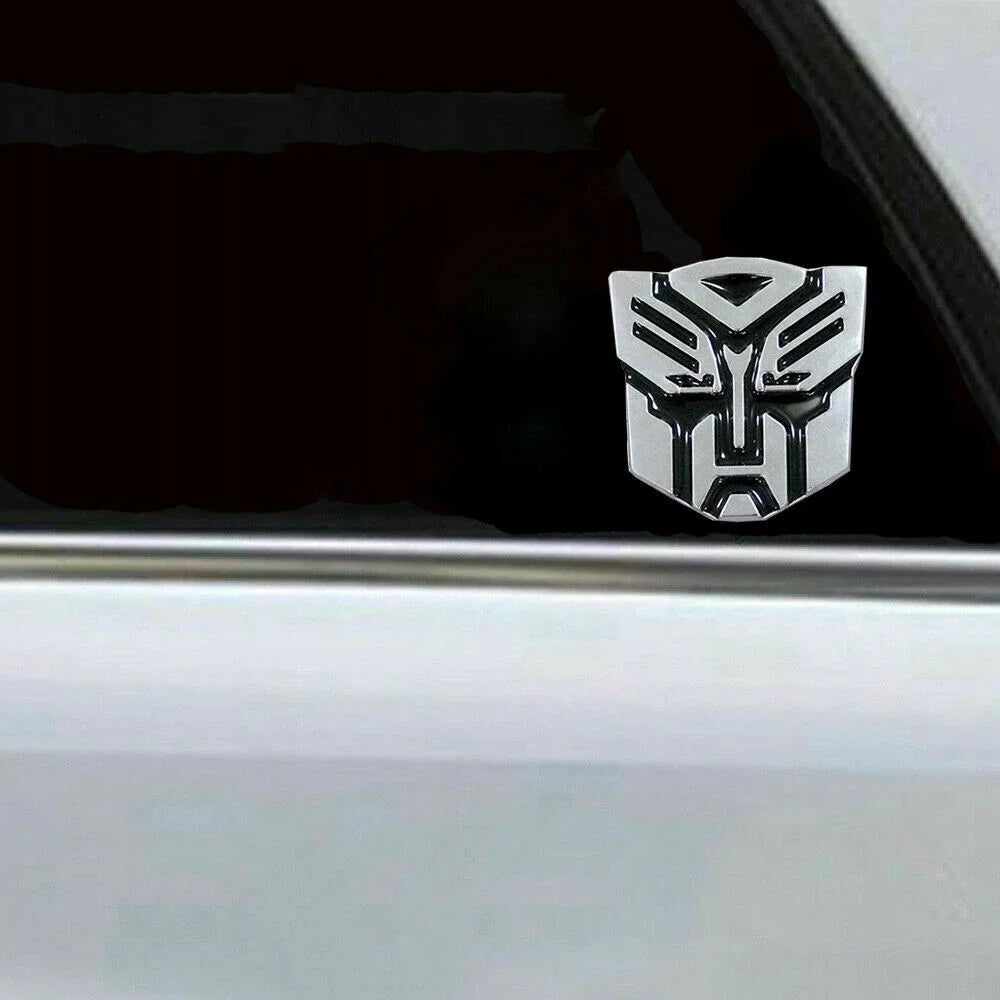 Transformers 3D Car Badge Emblem