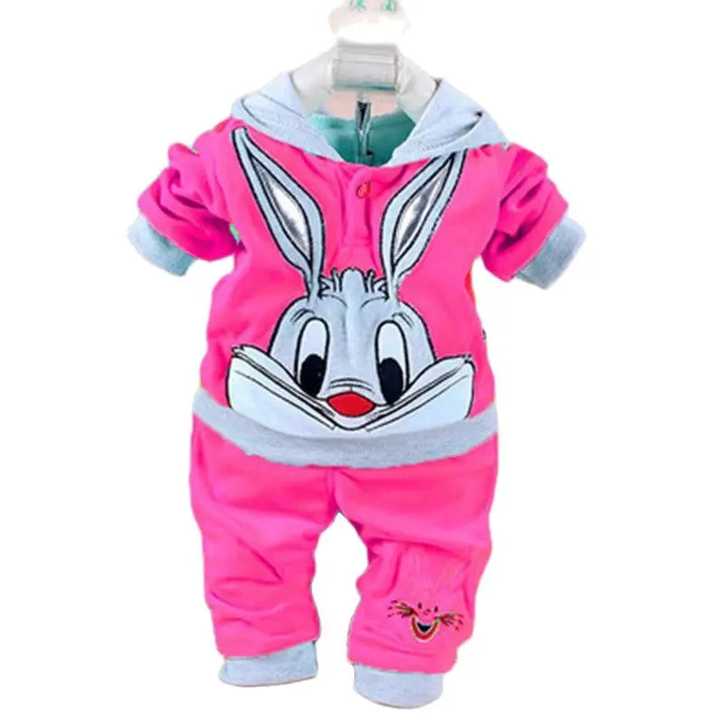 Children Clothing Sport  T-shirt+PantsKeep warm Outfit Suit