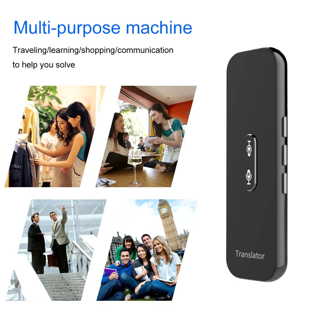 HGDO Mini Wireless Smart Translator 68 Languages