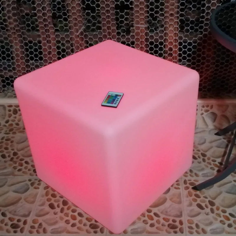 LED Bar Chair Stool, Waterproof, Rechargeable, 16 Color Changing, Home Furniture, SK-LF29, L120 * W43 * H43cm