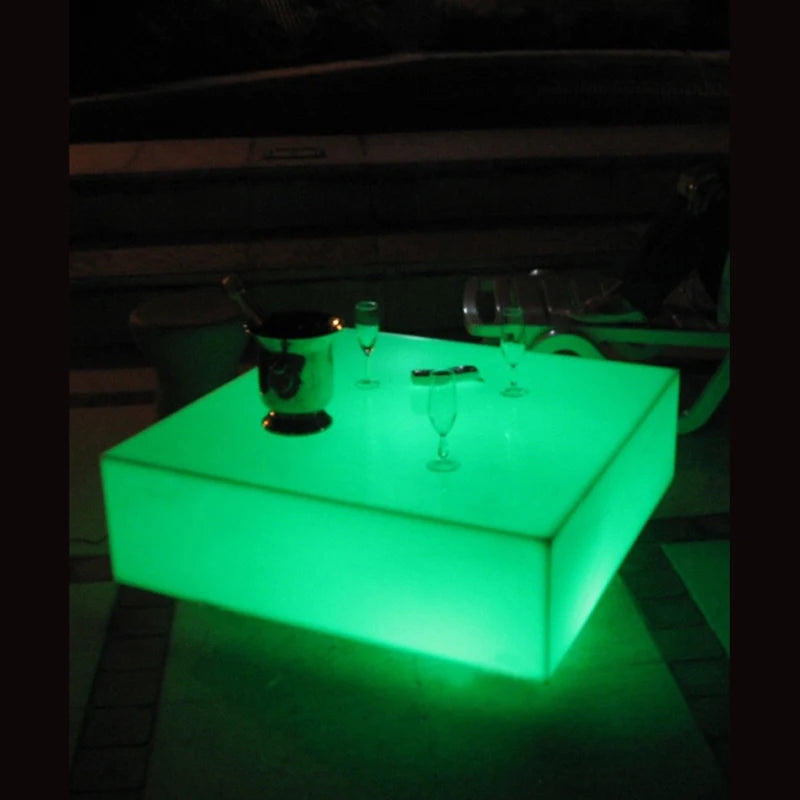 Rechargeable LED Bar Table