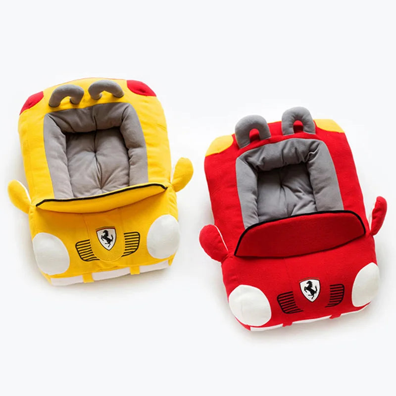 Cool Cat Dog Bed House Luxury Car Pet Bed