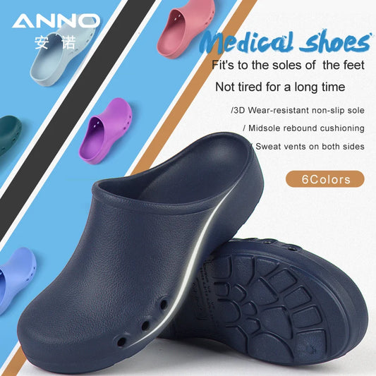 Anti-Slip Clogs Work Flat Suitable for Long Standing
