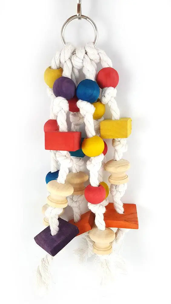 Parrot Grinding Swing Station String Toy