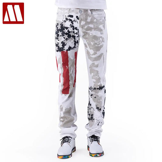 American Flag Mens Jeans