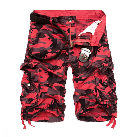 Camouflage Loose Cool Summer Cargo Shorts
