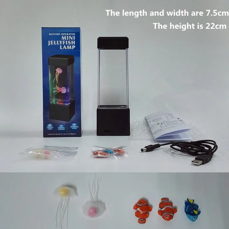 Electronic Jellyfish Aquarium Pet Toy