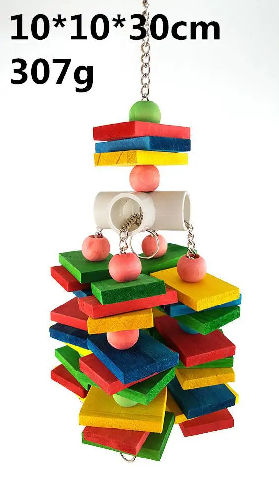 Parrot Grinding Swing Station String Toy