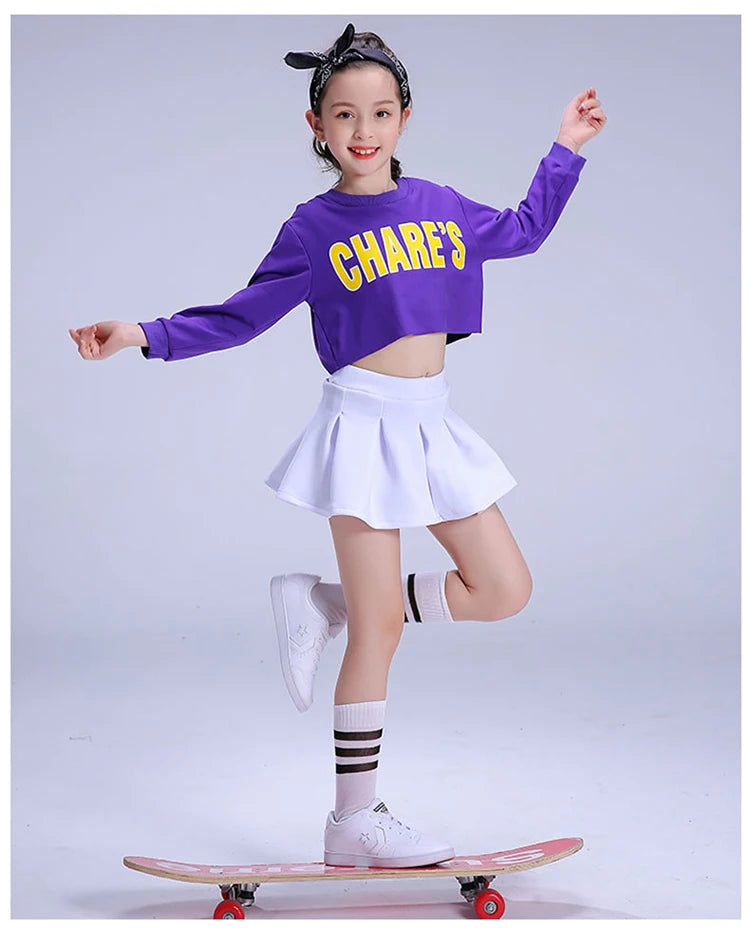 Fashion Jazz Dance Clothing Girls