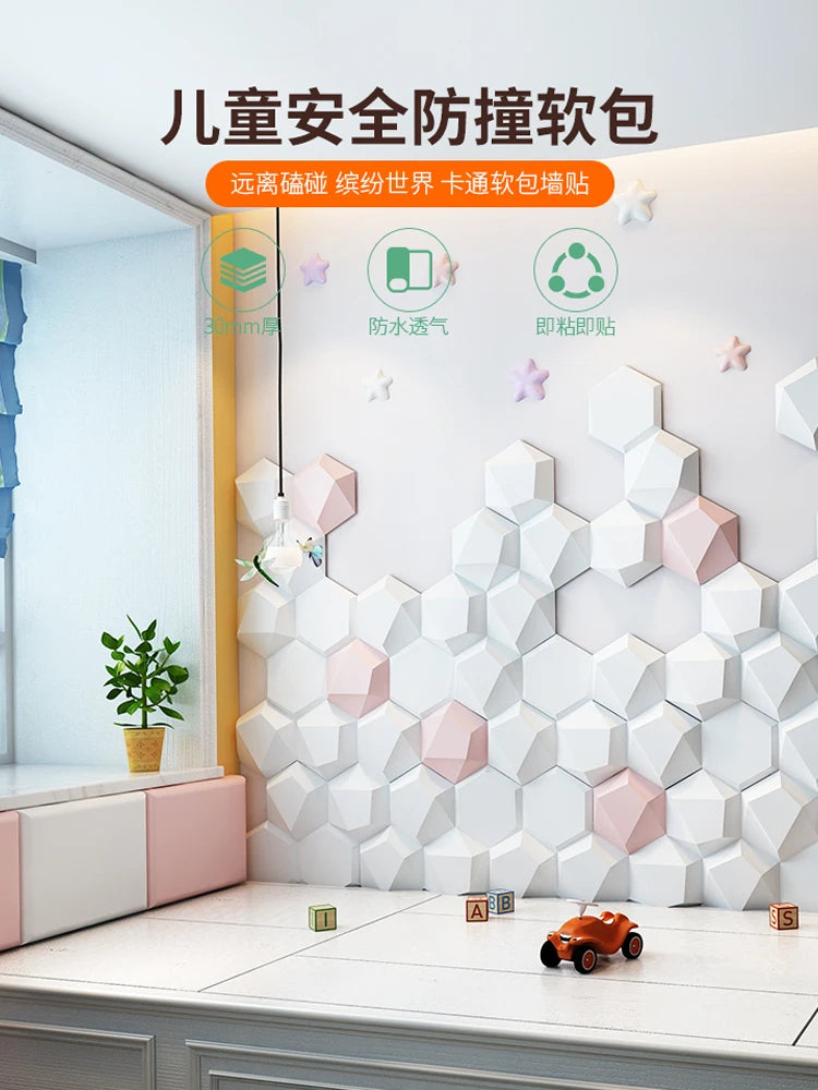 3d Wall Sticker Self-Adhesive Decoration DIY