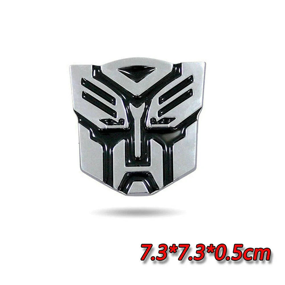 Transformers 3D Car Badge Emblem