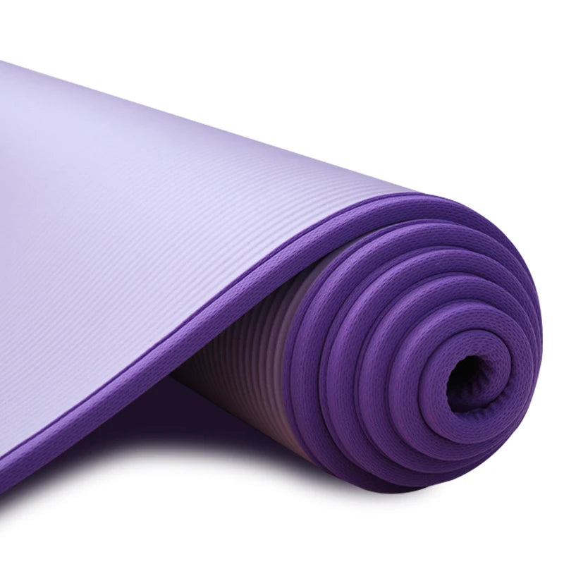 10MM Extra Thick 183cmX61cm Yoga Mats NRB Non-Slip