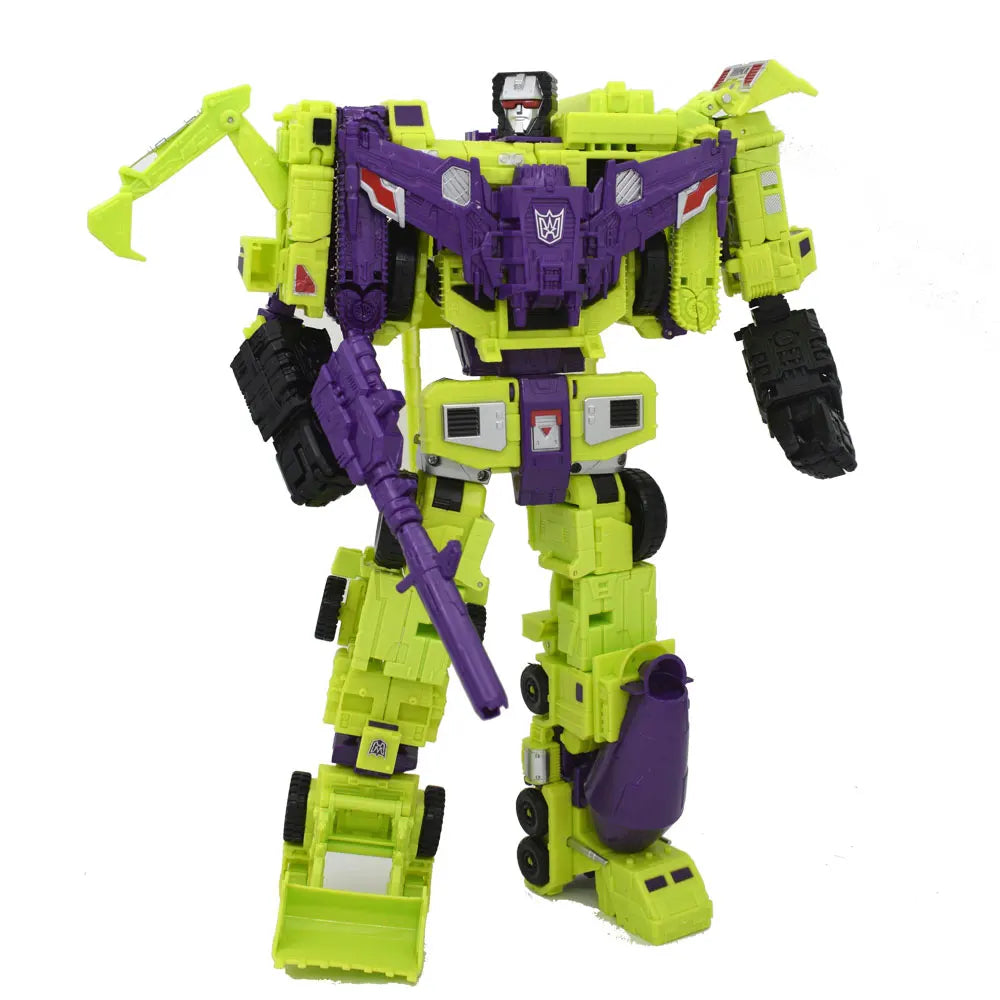 6In1 Devastator Transformer Anime Action Figure