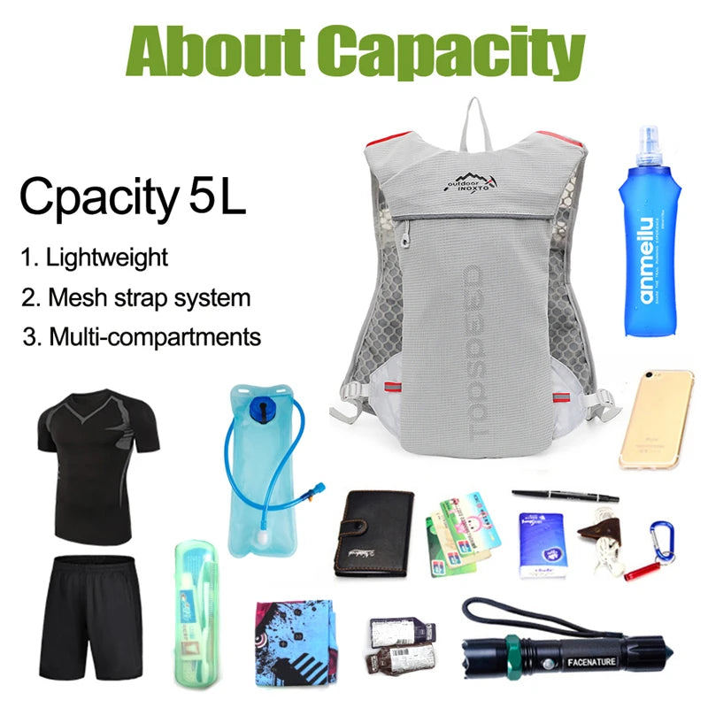 Ultralight Backpack Hydration Jogging Vest