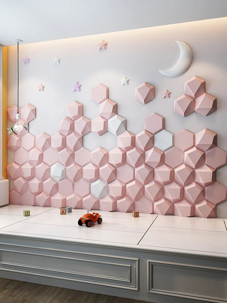 3d Wall Sticker Self-Adhesive Decoration DIY