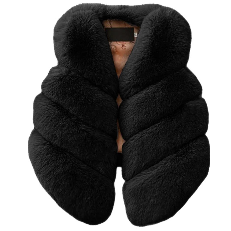 Faux Fur Vest Outerwear