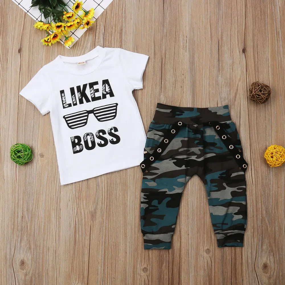 0-3Y Newborn Infant Toddler Baby Boy Clothes Set