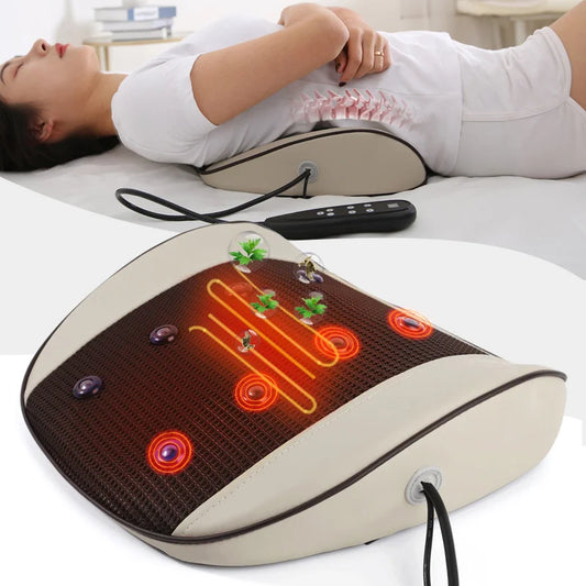 Back Massager Acupuncture Back Pain Lumbar Massage Pad