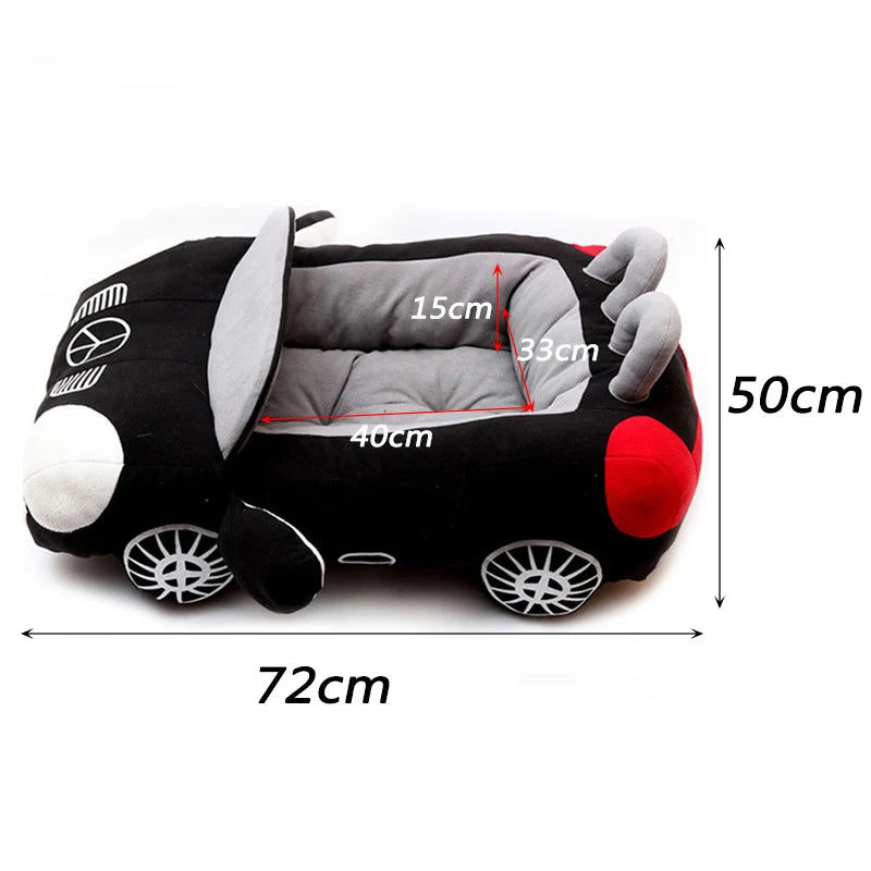 Cool Cat Dog Bed House Luxury Car Pet Bed