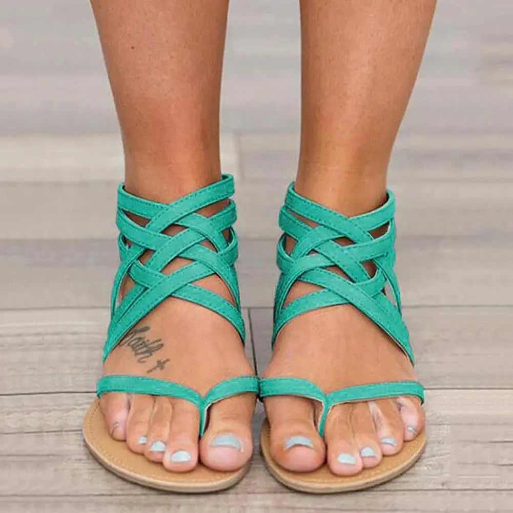 Sandals Open Toe Roman Summer Beach Shoes