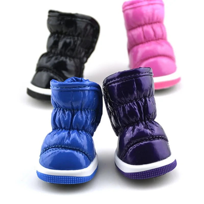 Waterproof Dog Shoes Winter Snow Boots Anti-Slip for Small Dogs