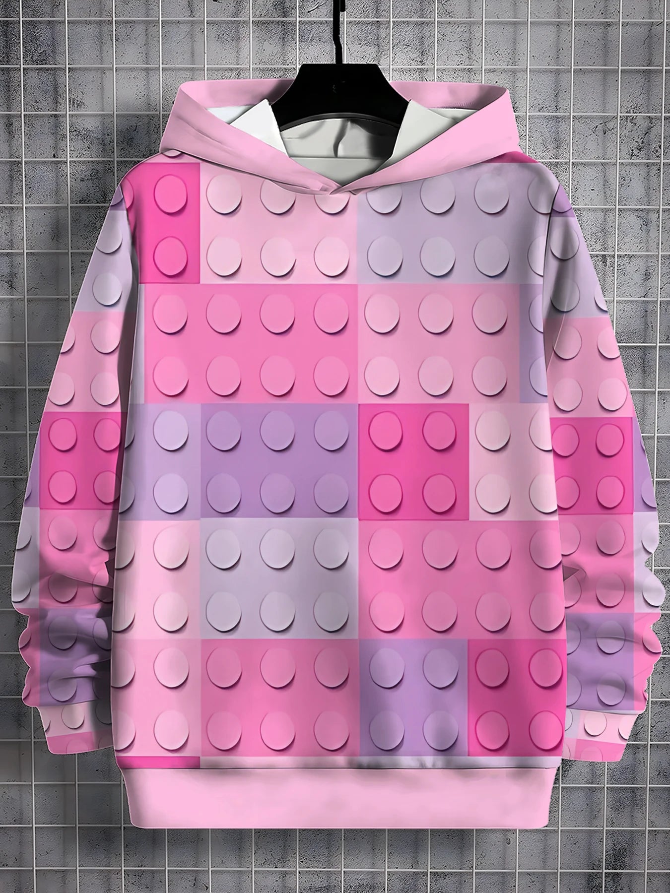 L-LEGOS 3D Print All Seasons Pullover Tops