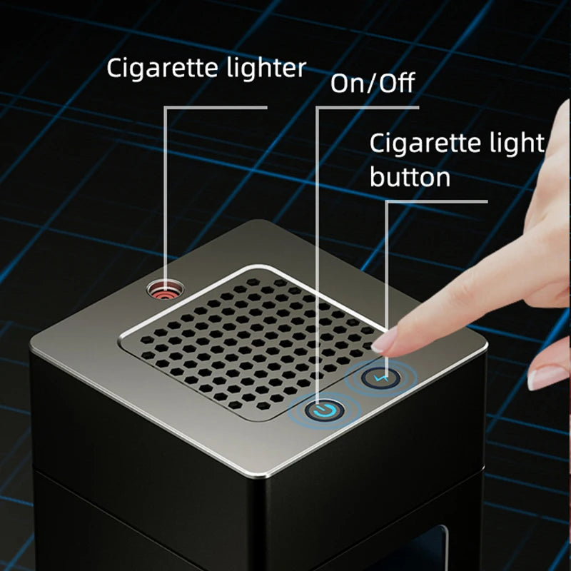 Anti Second-hand Smoke Desktop Ashtray Remove Odor Air Purifier