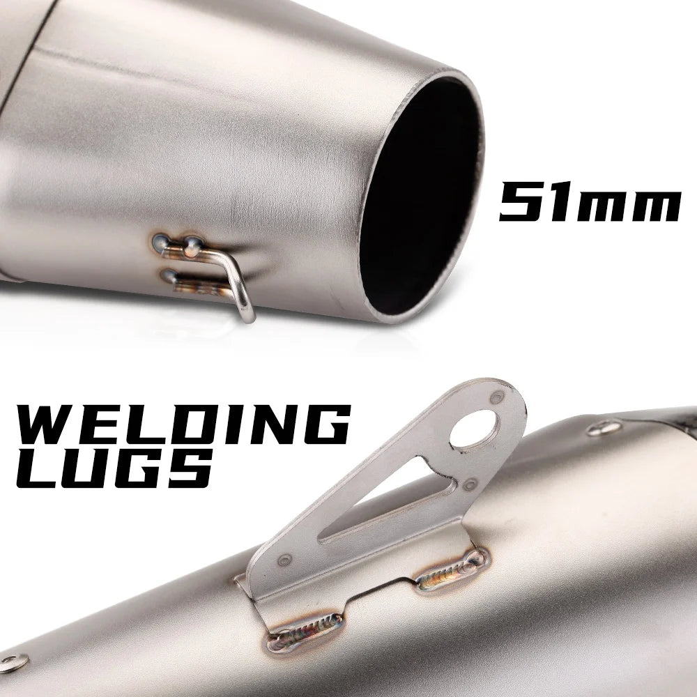 Motorcycle Modified Muffler Yoshimura R55 Exhaust Pipe