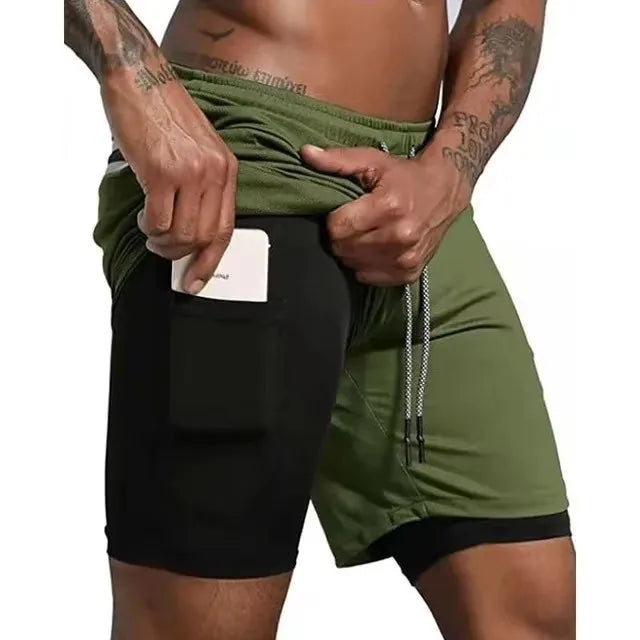 Sportswear 2 In1Compression Shorts