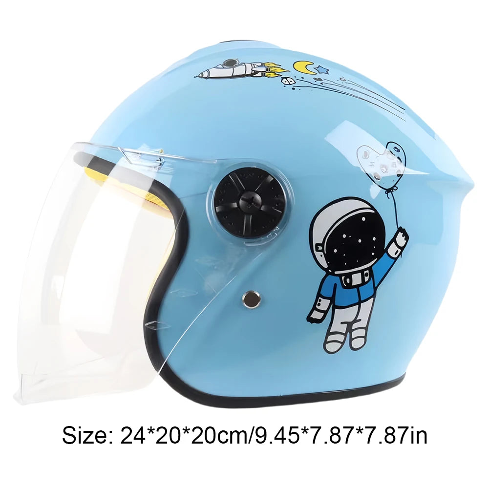 Children Motorcycle Helmet Four Seasons Open Face